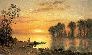 Albert Bierstadt, Deer and River